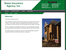 Tablet Screenshot of nolan-insurance.com